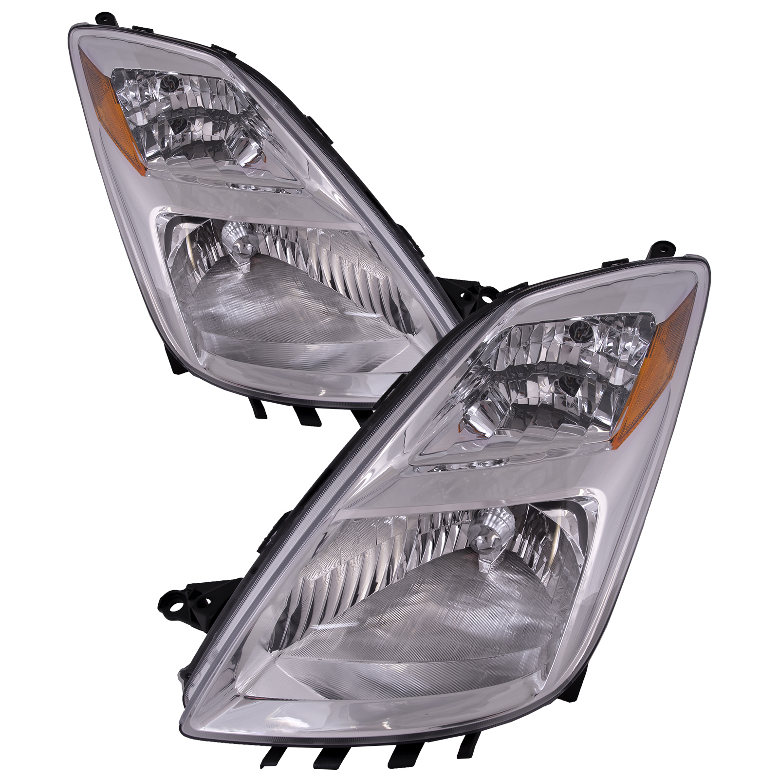 2004-2005 Toyota Prius Headlight HID Type Left And Right Set