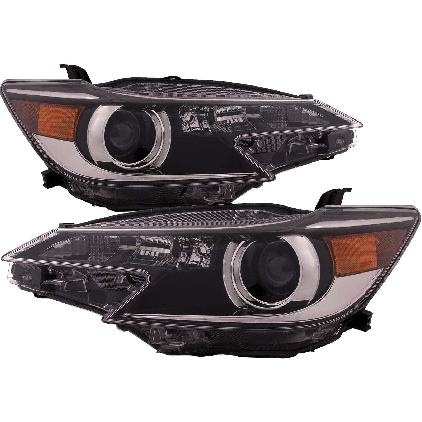 USヘッドライト Scion TC LHとRH側ペアヘッドライトCAPA Headlights CAPA Certified Pair Fits 14-16 Scion tC Halogen