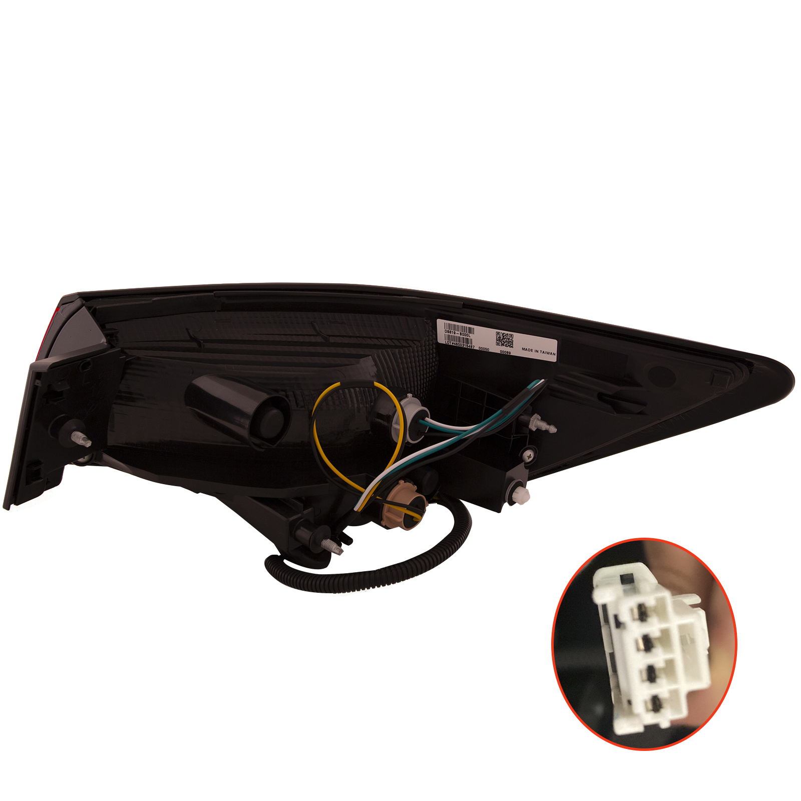Tail Light Right Passenger For 2020-2025 Nissan Sentra Halogen