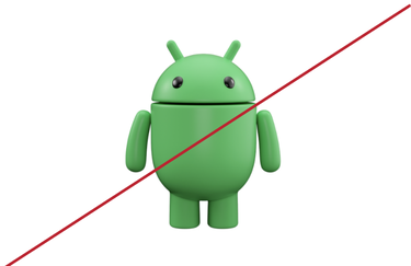 124. Visual identity - Visual system - Don_t use the Android robot