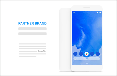 An example of “incidental” usage of the Google Play brand.