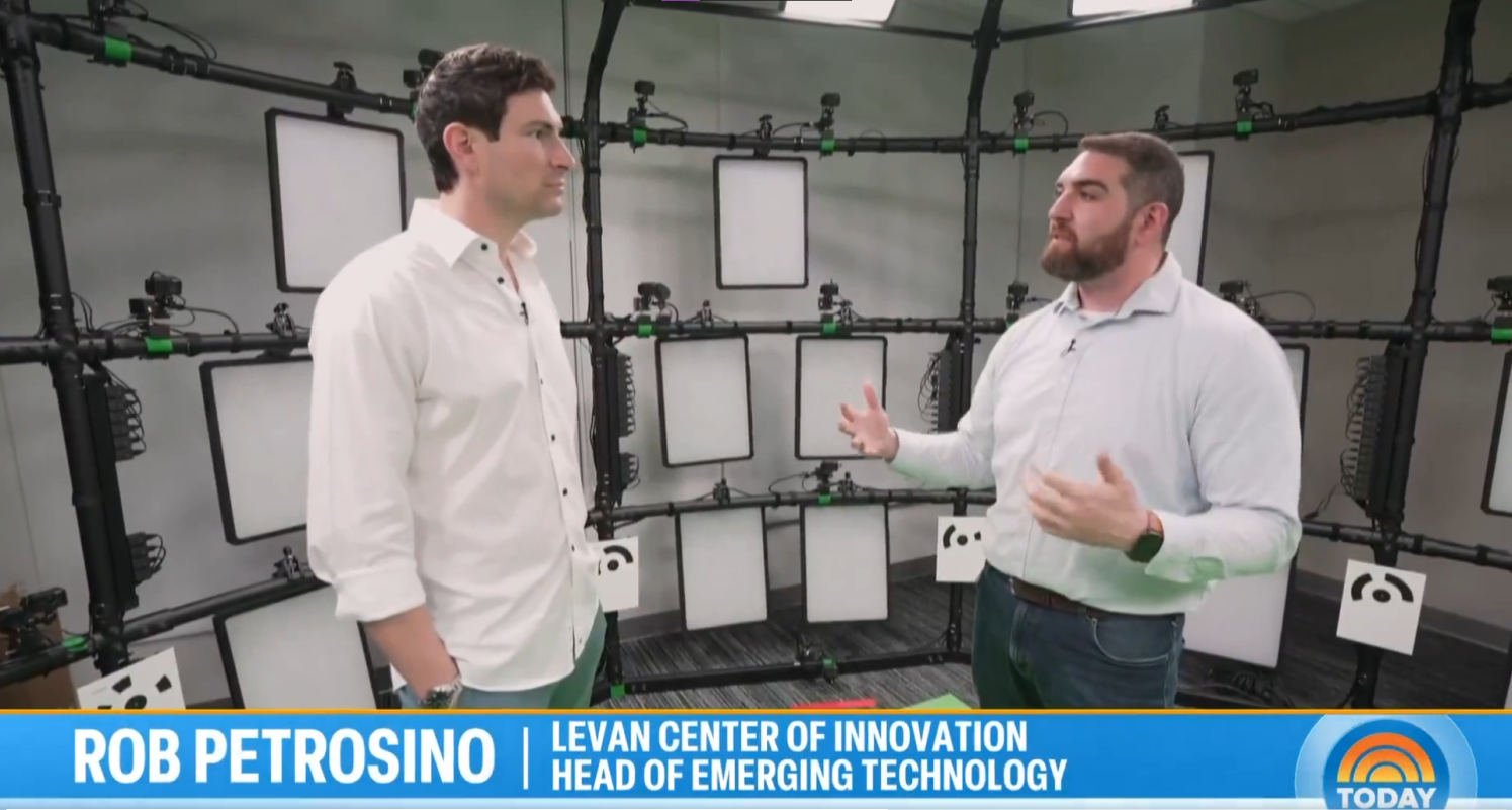 PeakActivity's Head of Innovation & Emerging Technology. Rob Petrosino, featured on The Today Show speaking on Apple Vision Pro