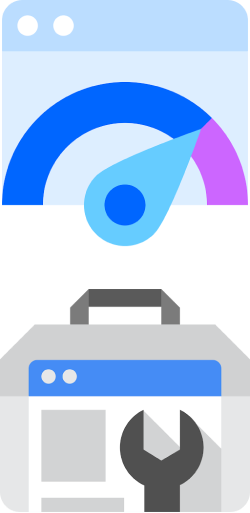 Google Page Speed and Search Consoles icons