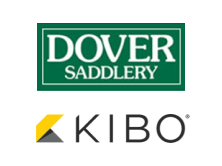 Dover Saddlery & Kibo logos