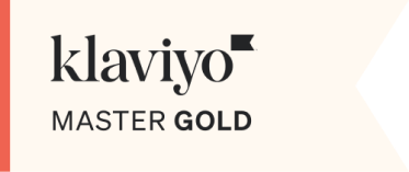 Klaviyo Master Gold partnership logo