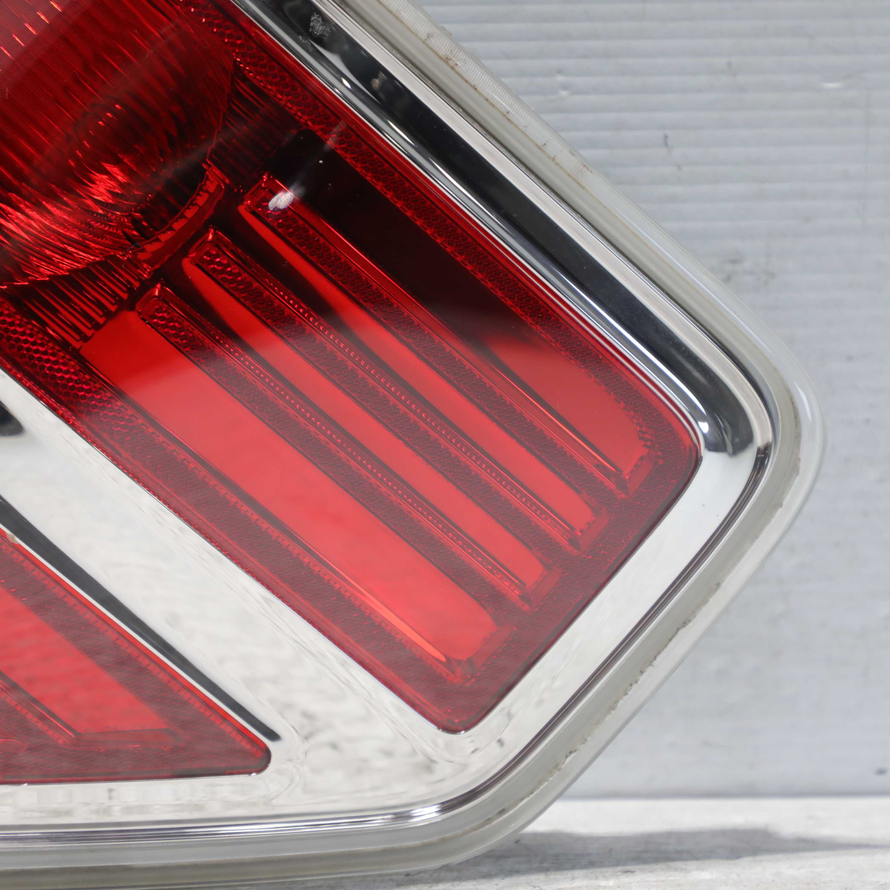 2009-2014 F150 F150 Left Driver Side Tail Light Assembly – Compatible With Ford F150 2009-2014, Red Chrome, Direct Replacement For BL3Z13405B Chrome Lamp