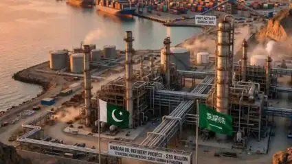 Pakistan Again Seeks Saudi Backing for $10 Billion Gwadar Refinery as Port Activity Surges 30%