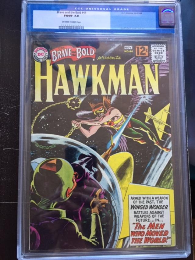 Brave and the Bold #44 CGC 7.0 ow/w