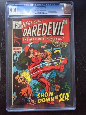 Daredevil #60 CGC 9.4 ow/w