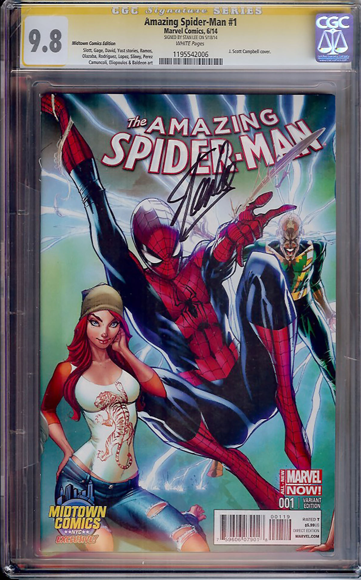 Amazing Spider-Man #1 CGC 9.8 w CGC Signature SERIES