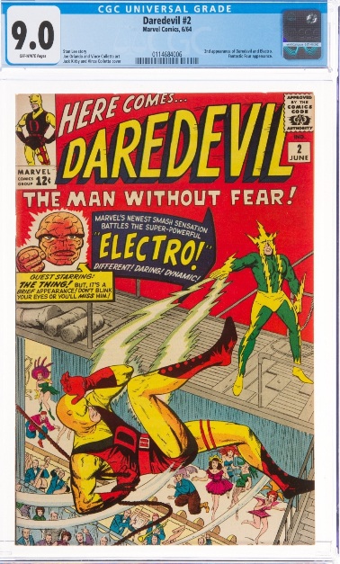 Daredevil #2 CGC 9.0 ow