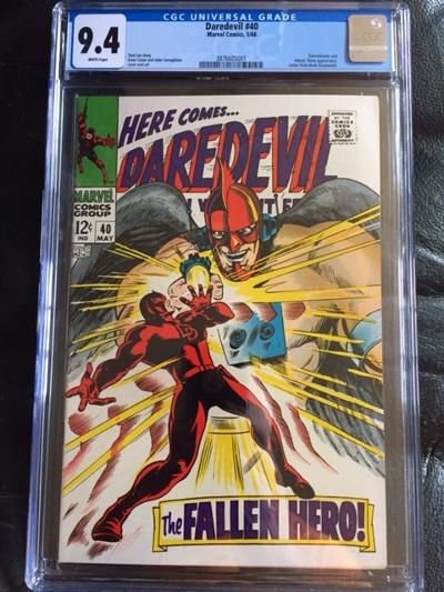Daredevil #40 CGC 9.4 w