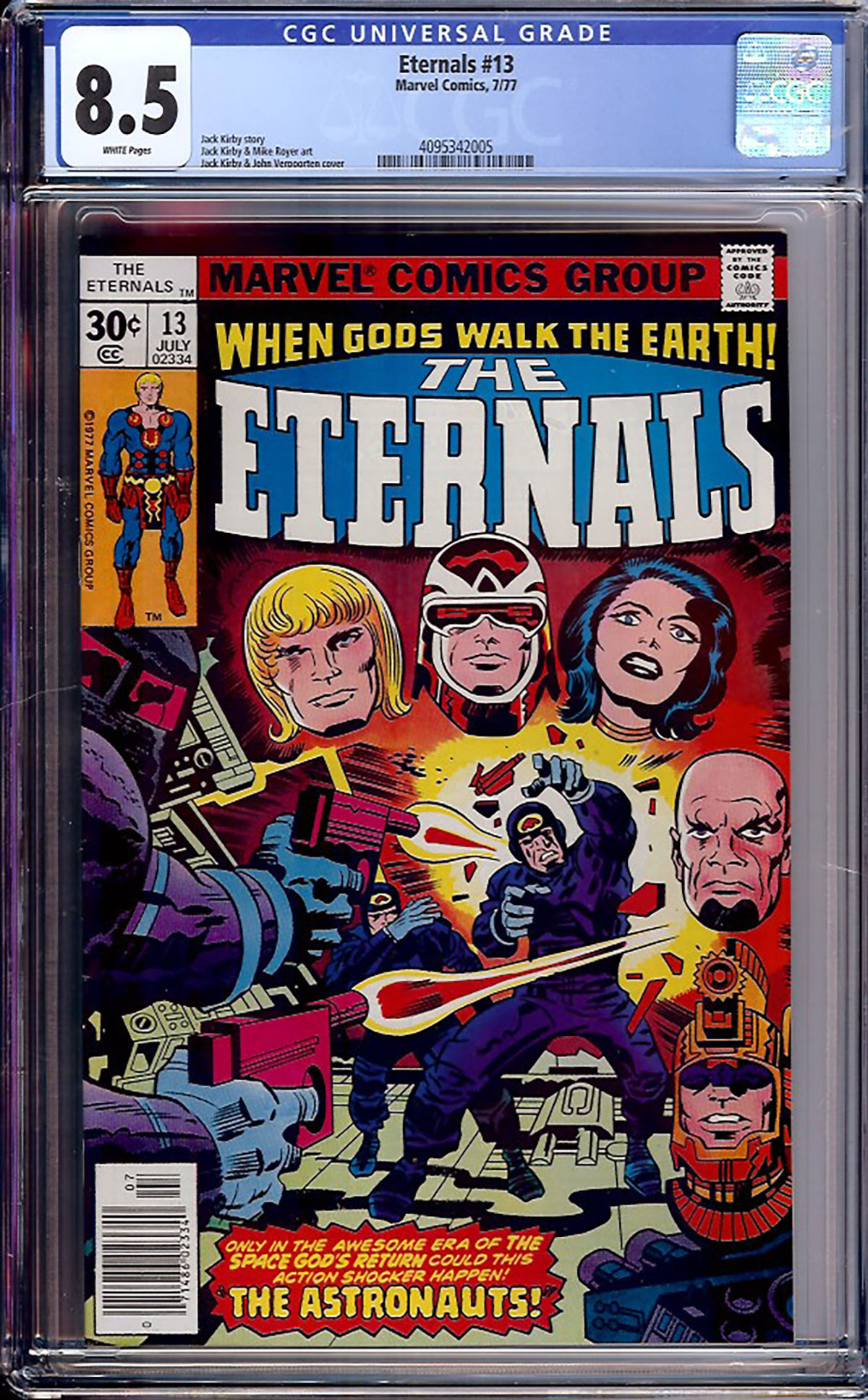 Eternals #13 CGC 8.5 w