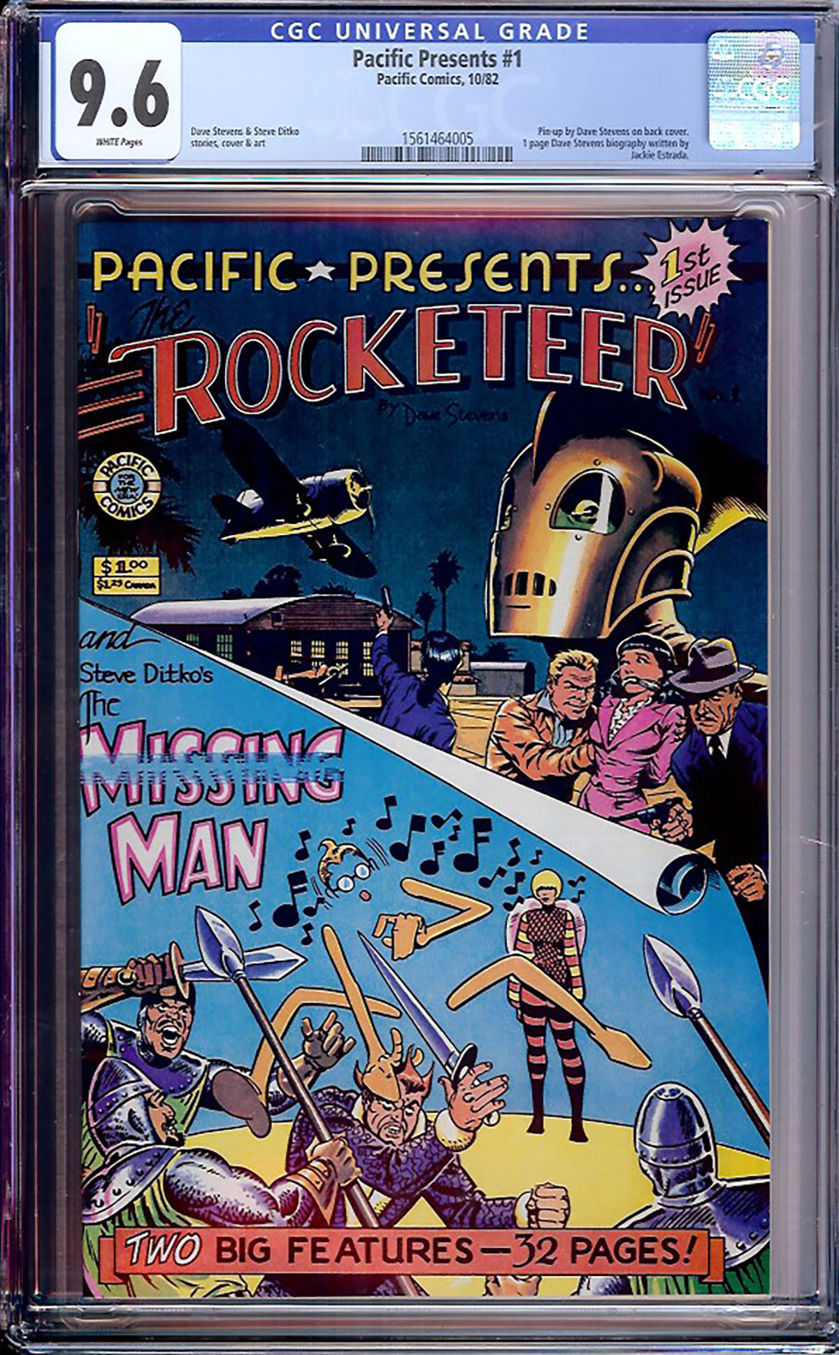 Pacific Presents #1 CGC 9.6 w