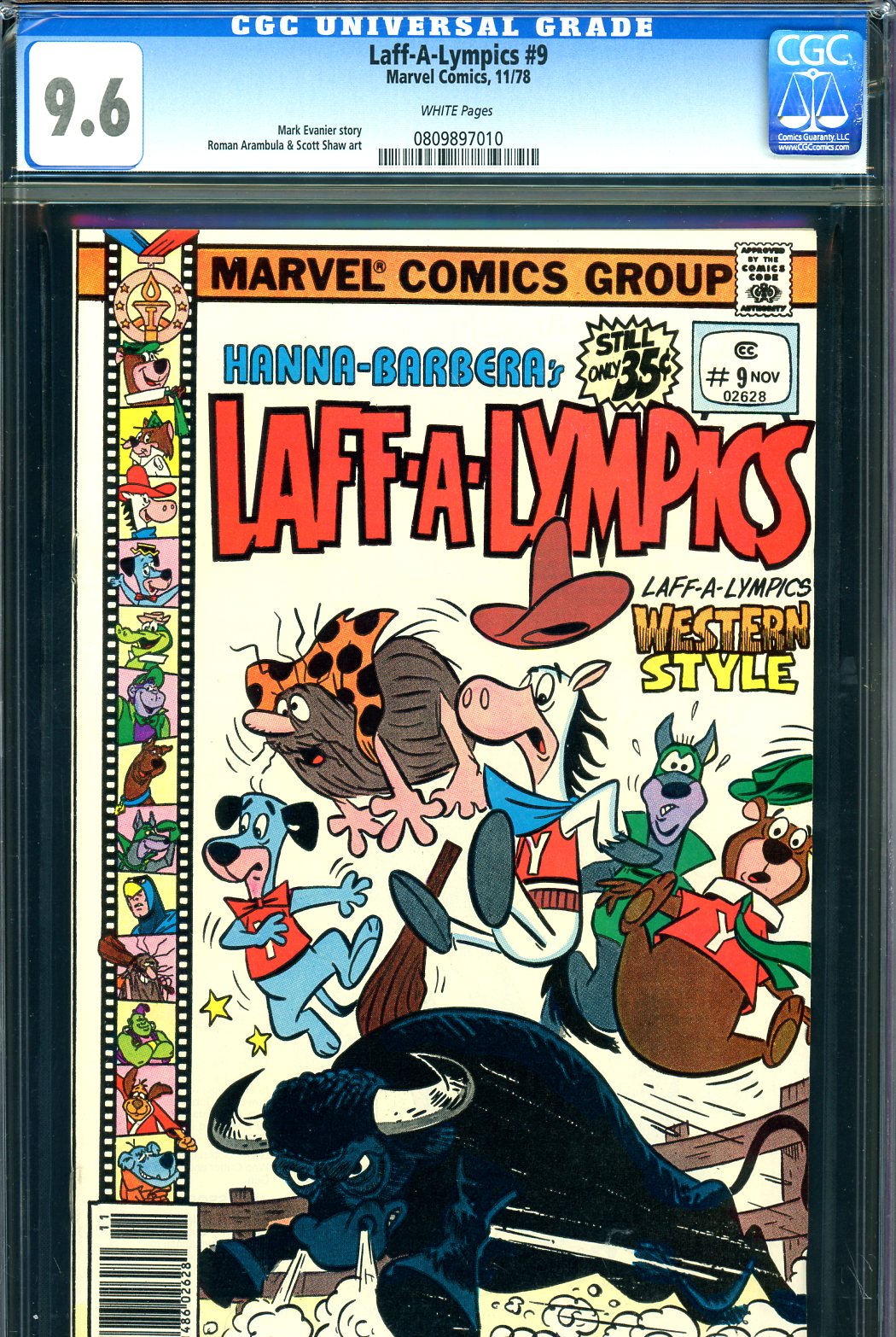 Laff-A-Lympics #9 CGC 9.6 w