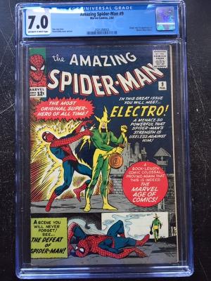 Amazing Spider-Man #9 CGC 7.0 ow/w