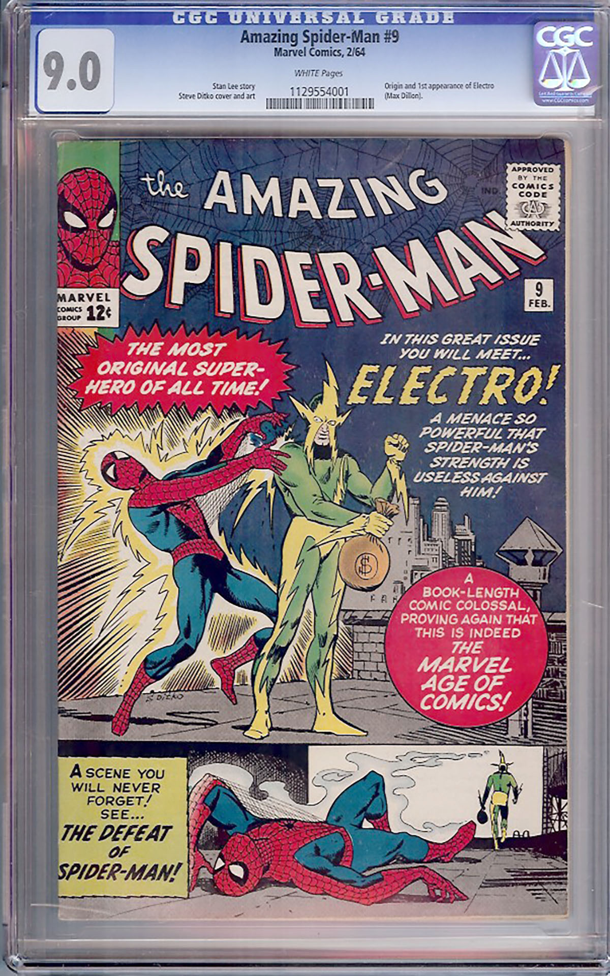 Amazing Spider-Man #9 CGC 9.0 w