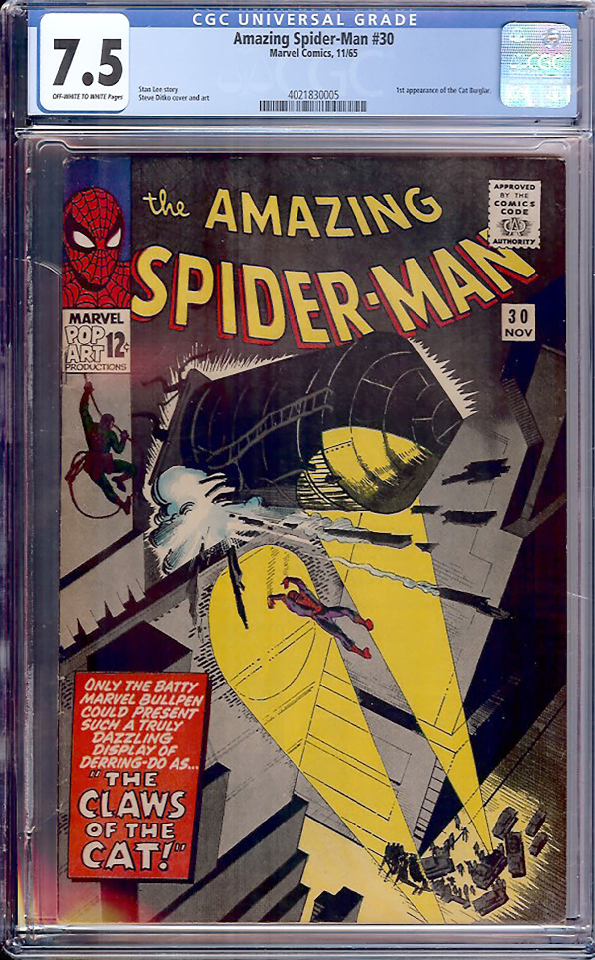 Amazing Spider-Man #30 CGC 7.5 ow/w
