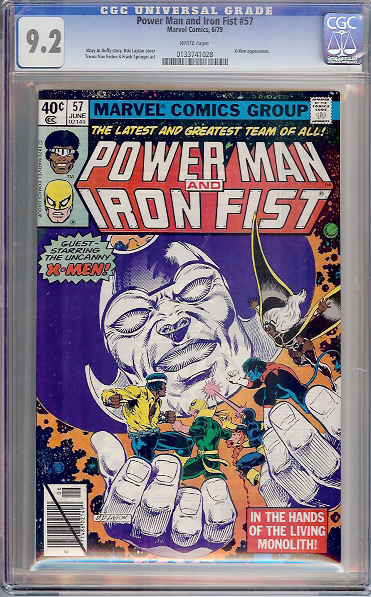 Power Man And Iron Fist #57 CGC 9.2 w