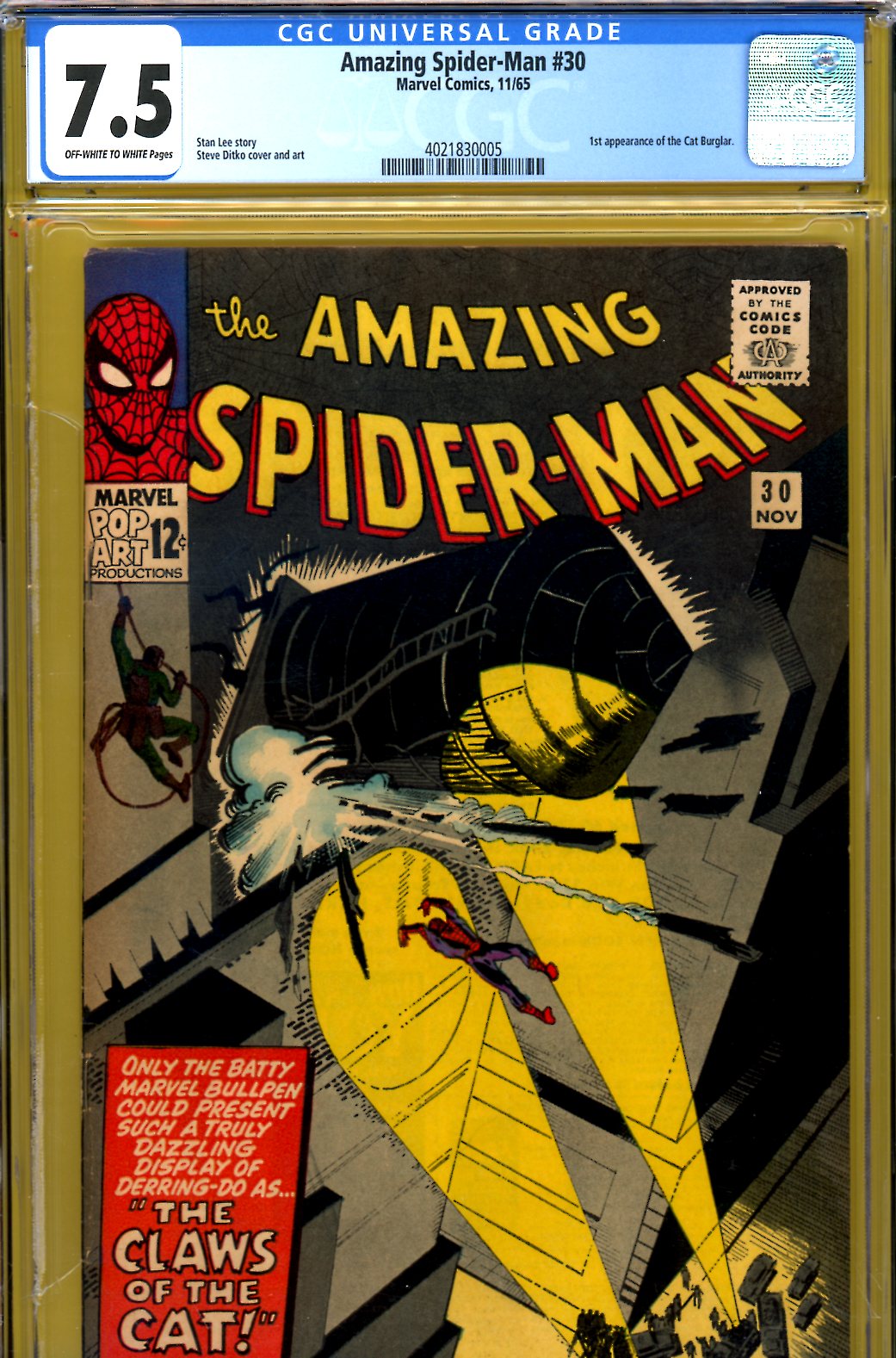 Amazing Spider-Man #30 CGC 7.5 ow/w