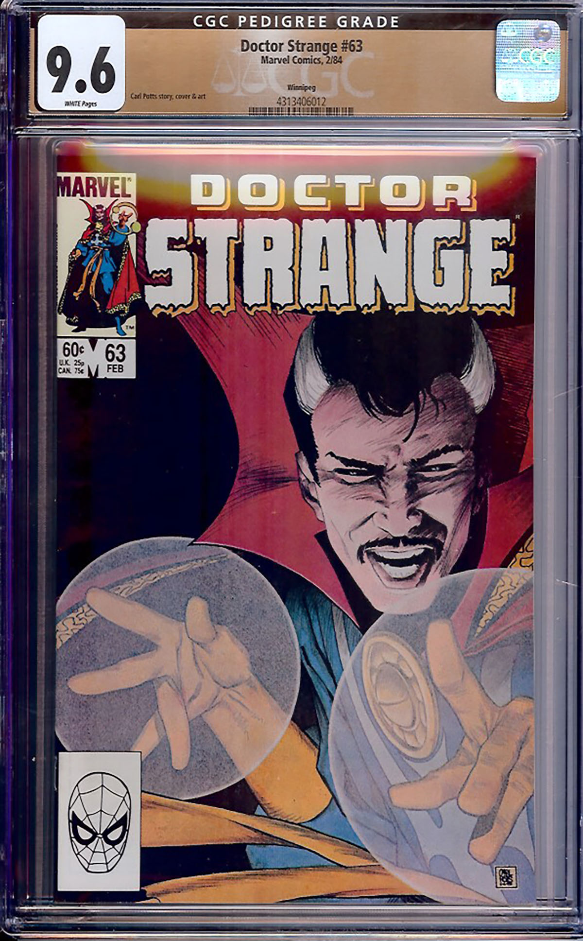 Doctor Strange #63 CGC 9.6 w Winnipeg