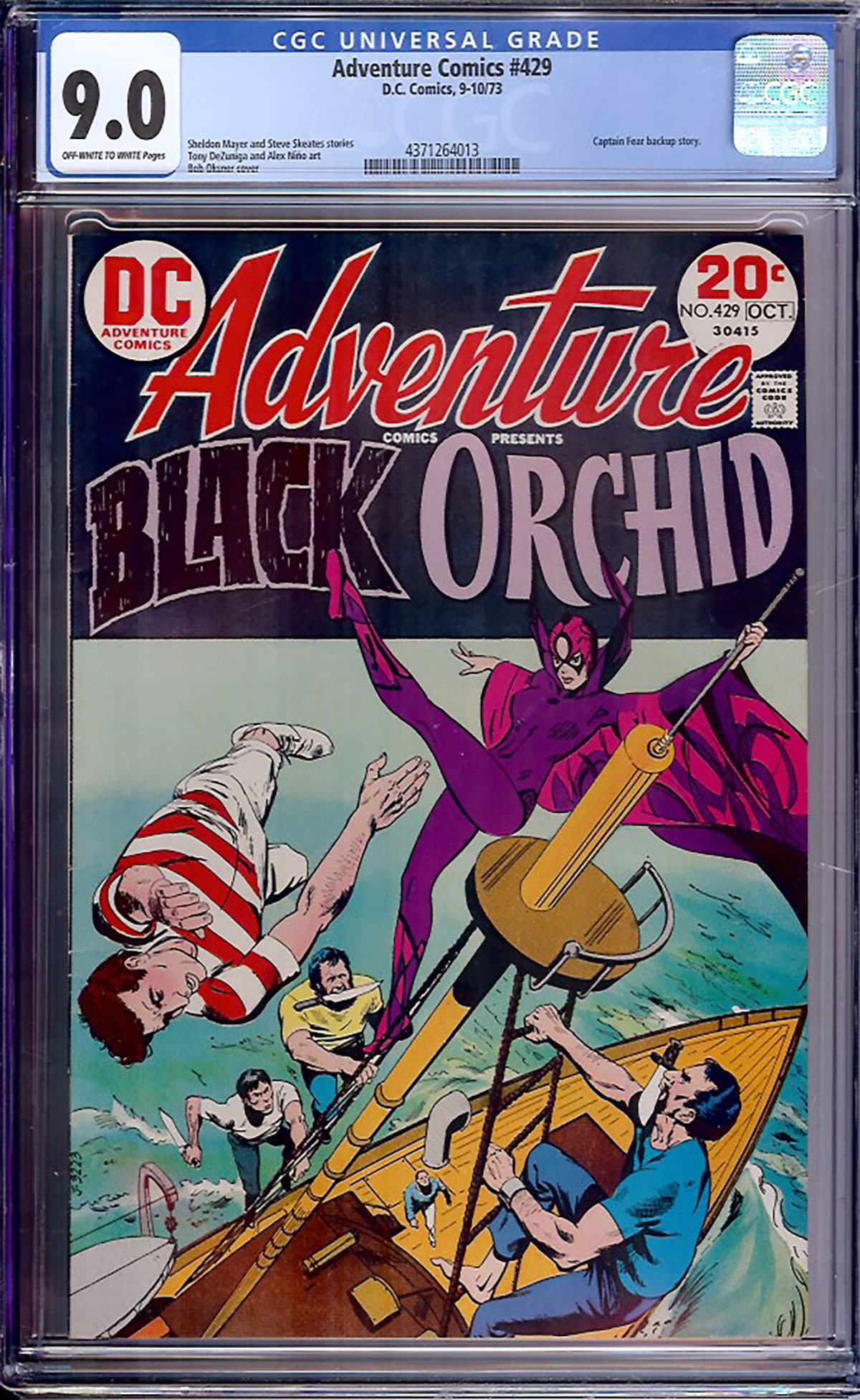 Adventure Comics #429 CGC 9.0 ow/w