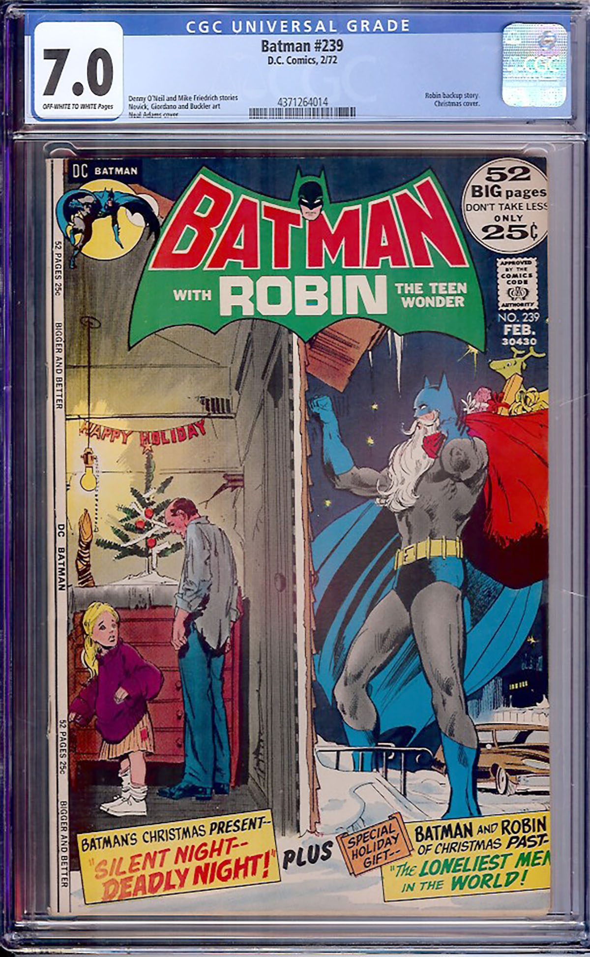 Batman #239 CGC 7.0 ow/w