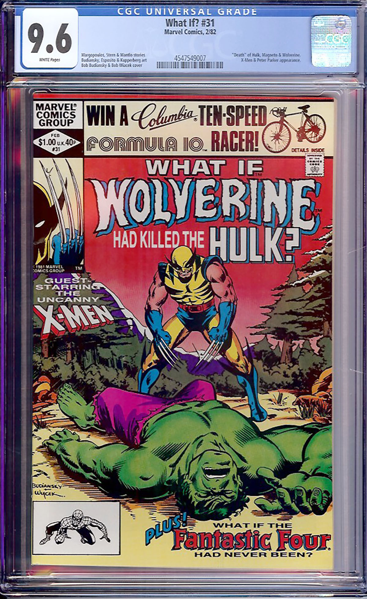 What If? #31 CGC 9.6 w