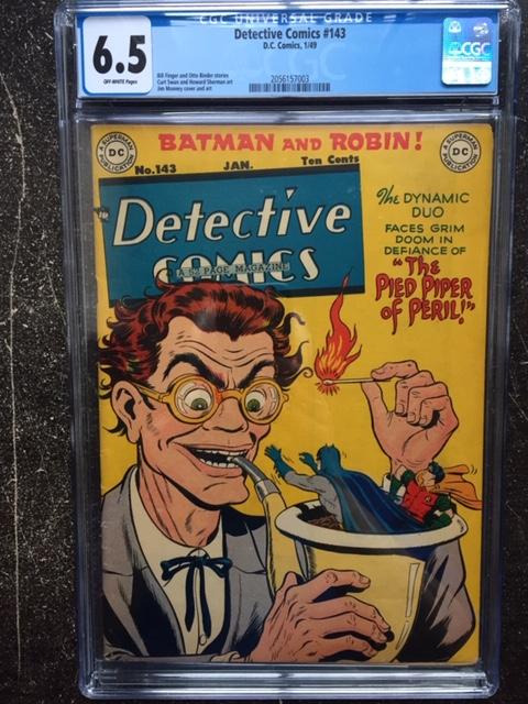 Detective Comics #143 CGC 6.5 ow
