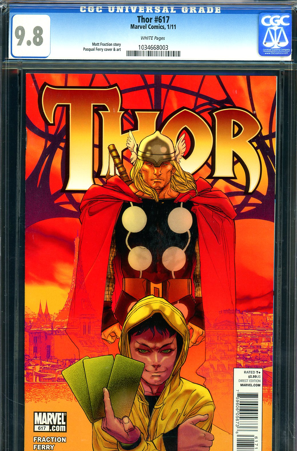 Thor #617 CGC 9.8 w