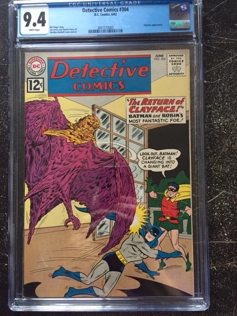 Detective Comics #304 CGC 9.4 w