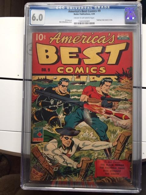 America's Best Comics #9 CGC 6.0 cr/ow