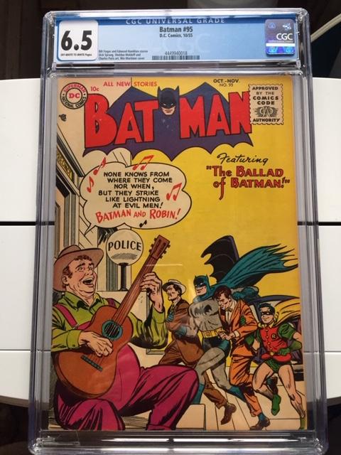 Batman #95 CGC 6.5 ow/w