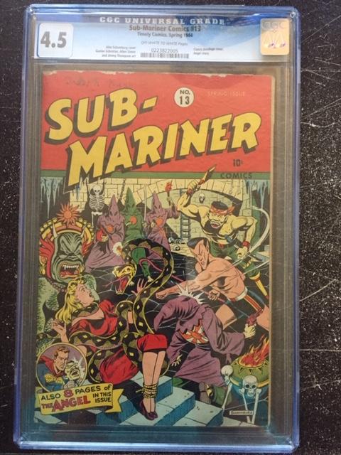 Sub-Mariner Comics #13 CGC 4.5 ow/w