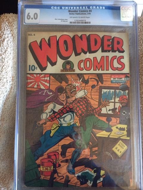 Wonder Comics #4 CGC 6.0 ow/w