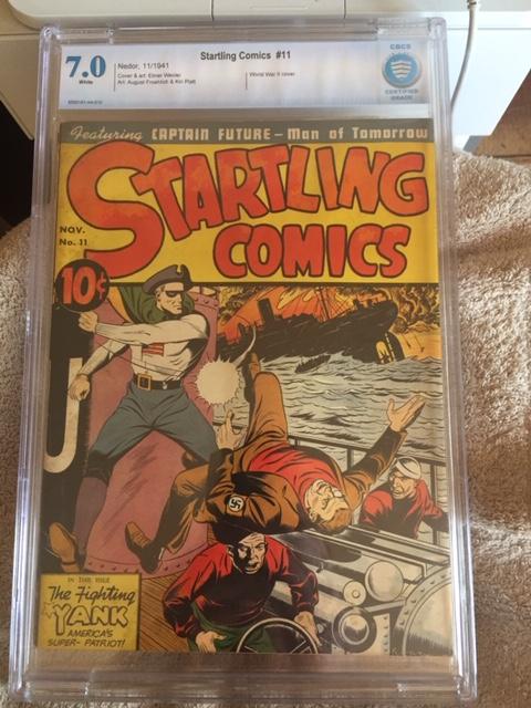 Startling Comics #11 CBCS 7.0 w