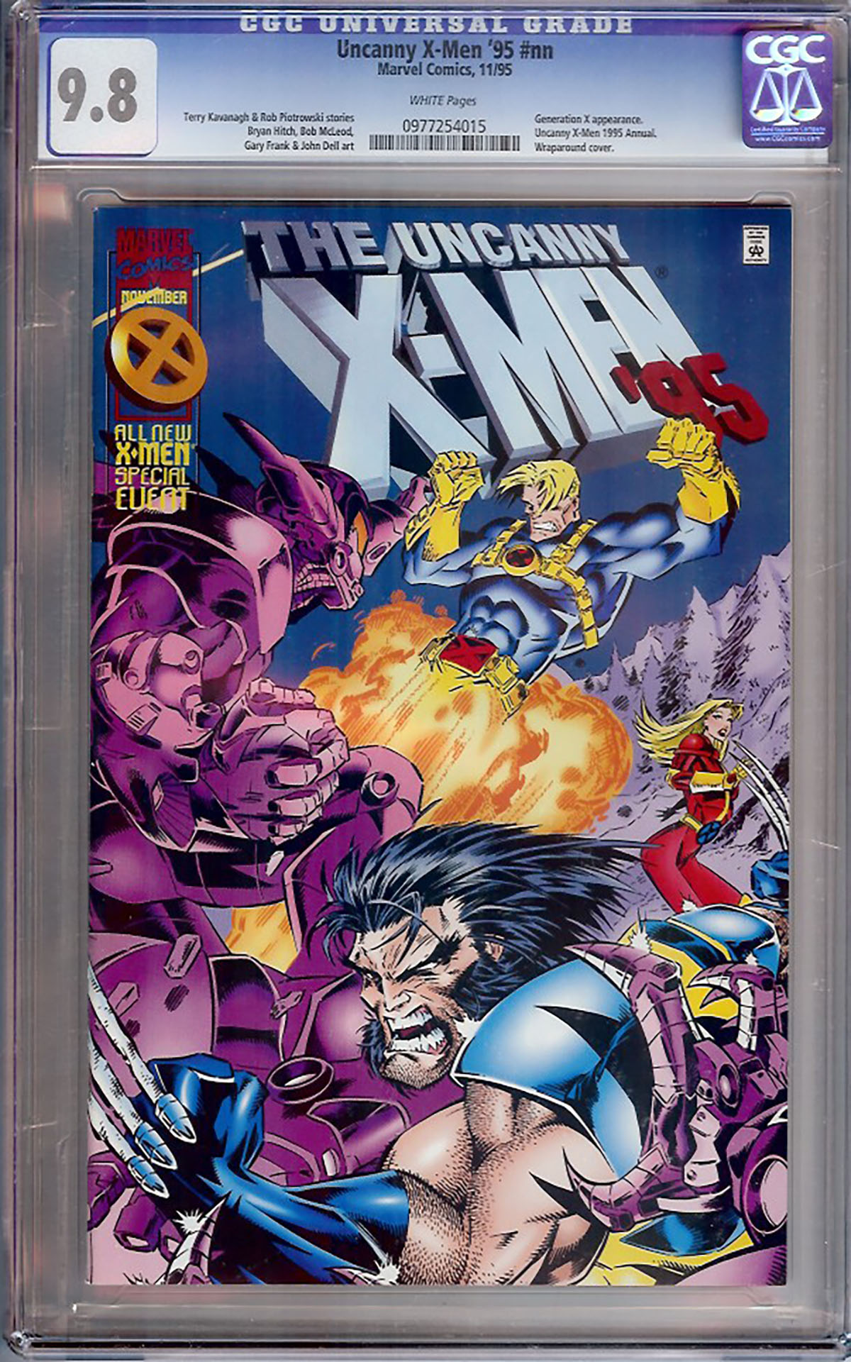 Uncanny X-Men '95 #1 CGC 9.8 w