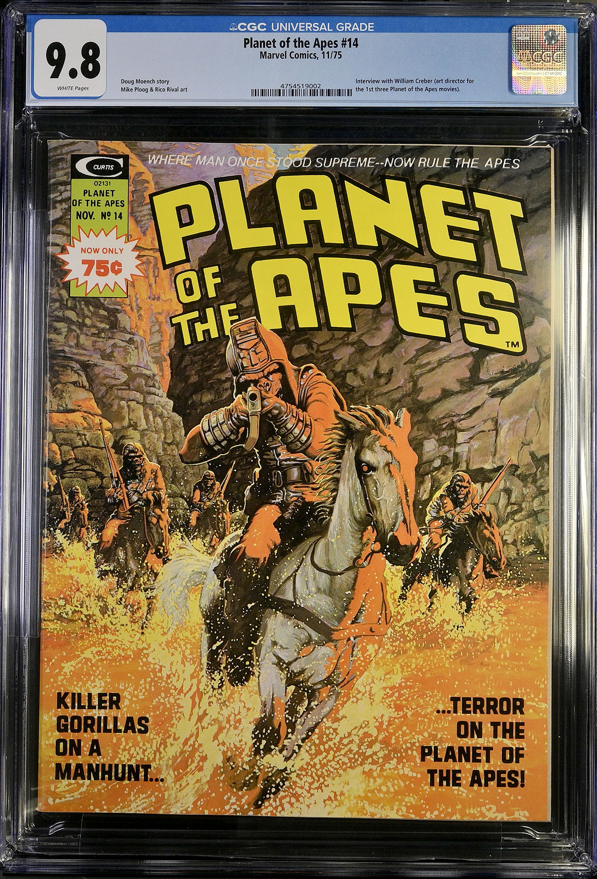 Planet of the Apes #14 CGC 9.8 w California Zero Humidity Collection