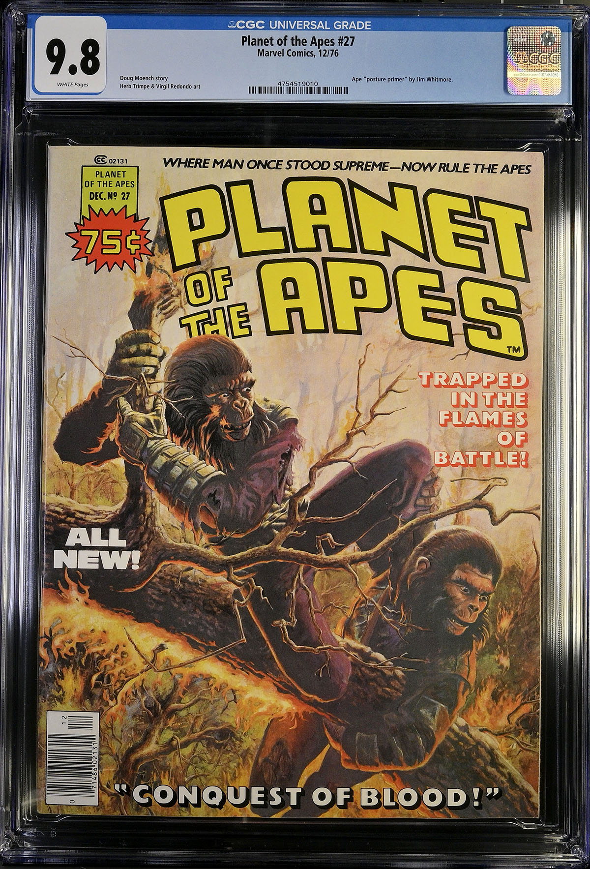 Planet of the Apes #27 CGC 9.8 w California Zero Humidity Collection