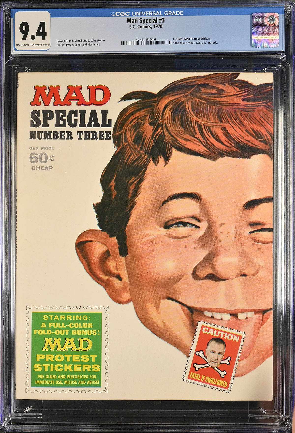 Mad Special #3 CGC 9.4 ow/w