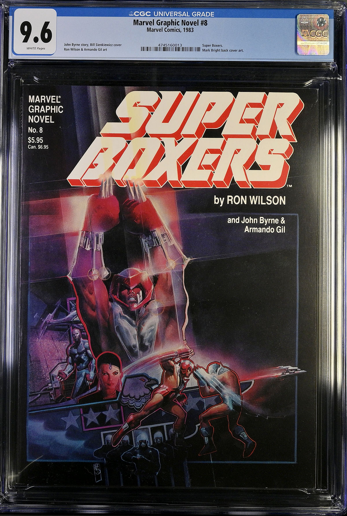 Marvel Graphic Novel #8 CGC 9.6 w
