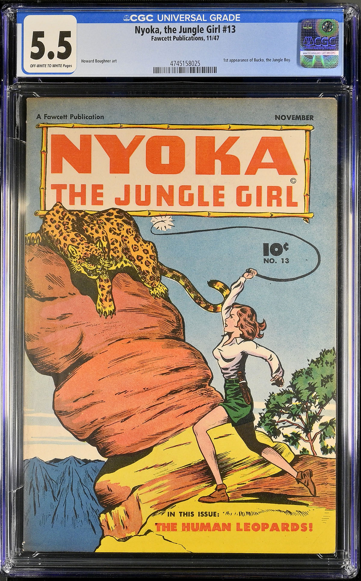 Nyoka, the Jungle Girl #13 CGC 5.5 ow/w