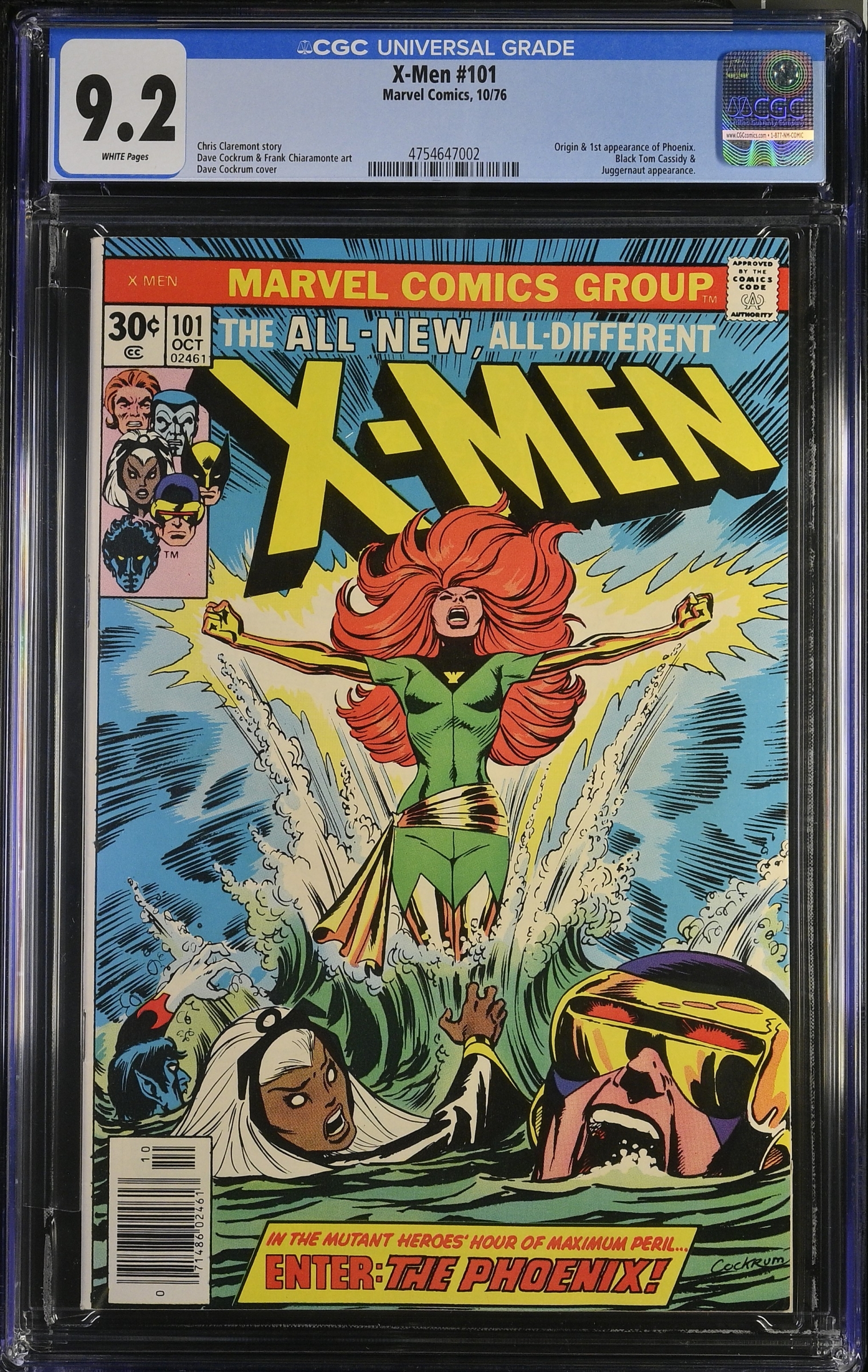 X-Men #101 CGC 9.2 w