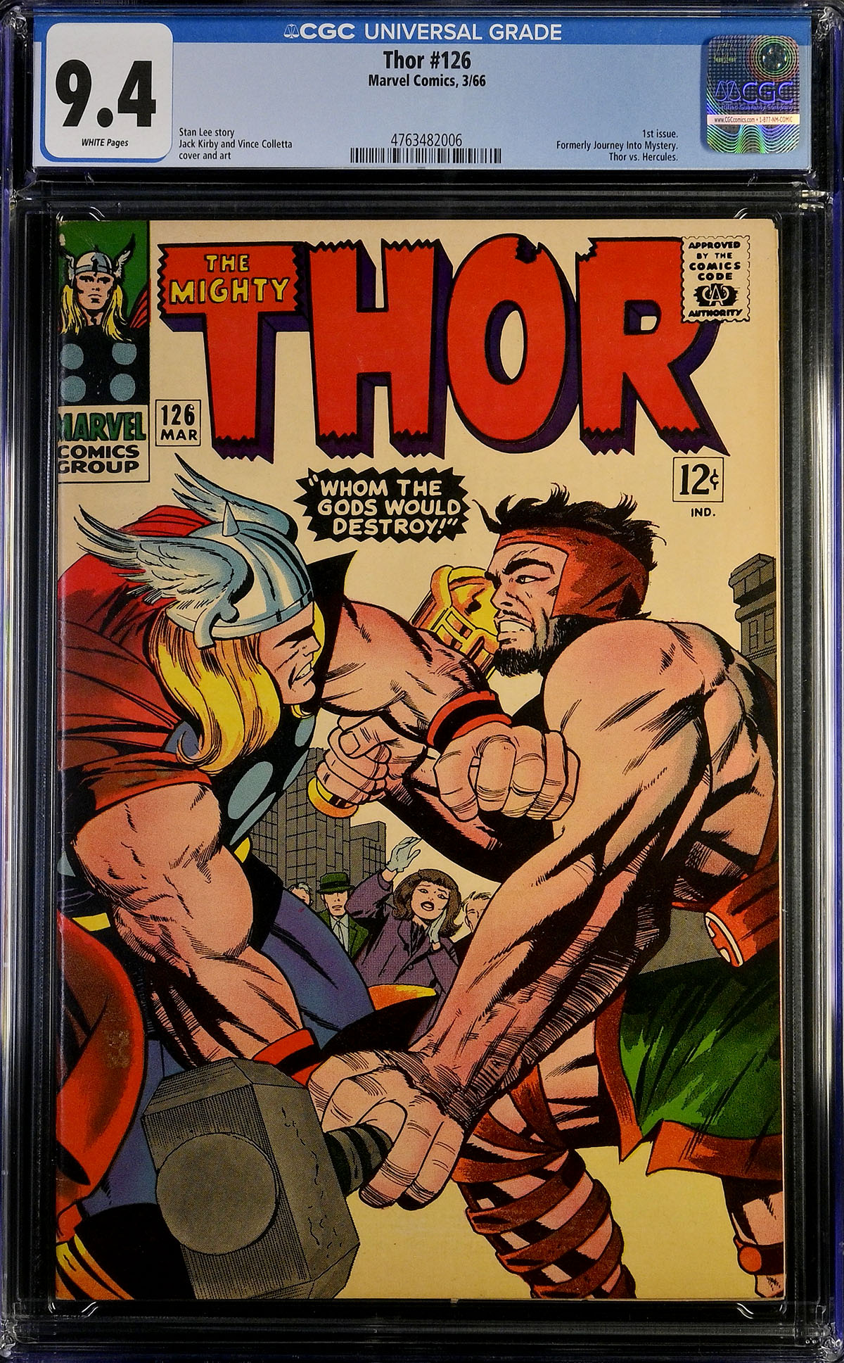 Thor #126 CGC 9.4 w