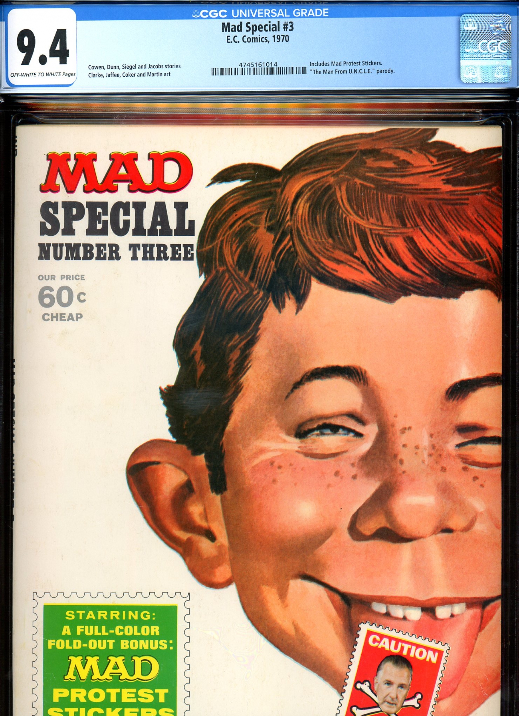 Mad Special #3 CGC 9.4 ow/w