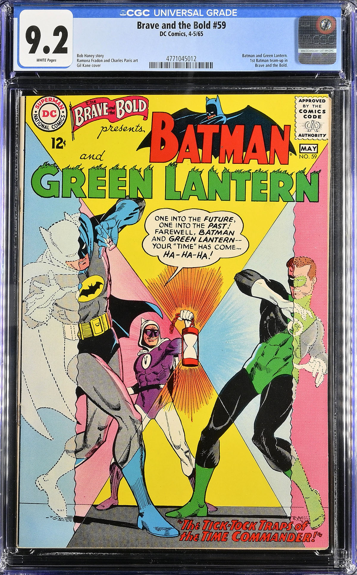 Brave and the Bold #59 CGC 9.6 w