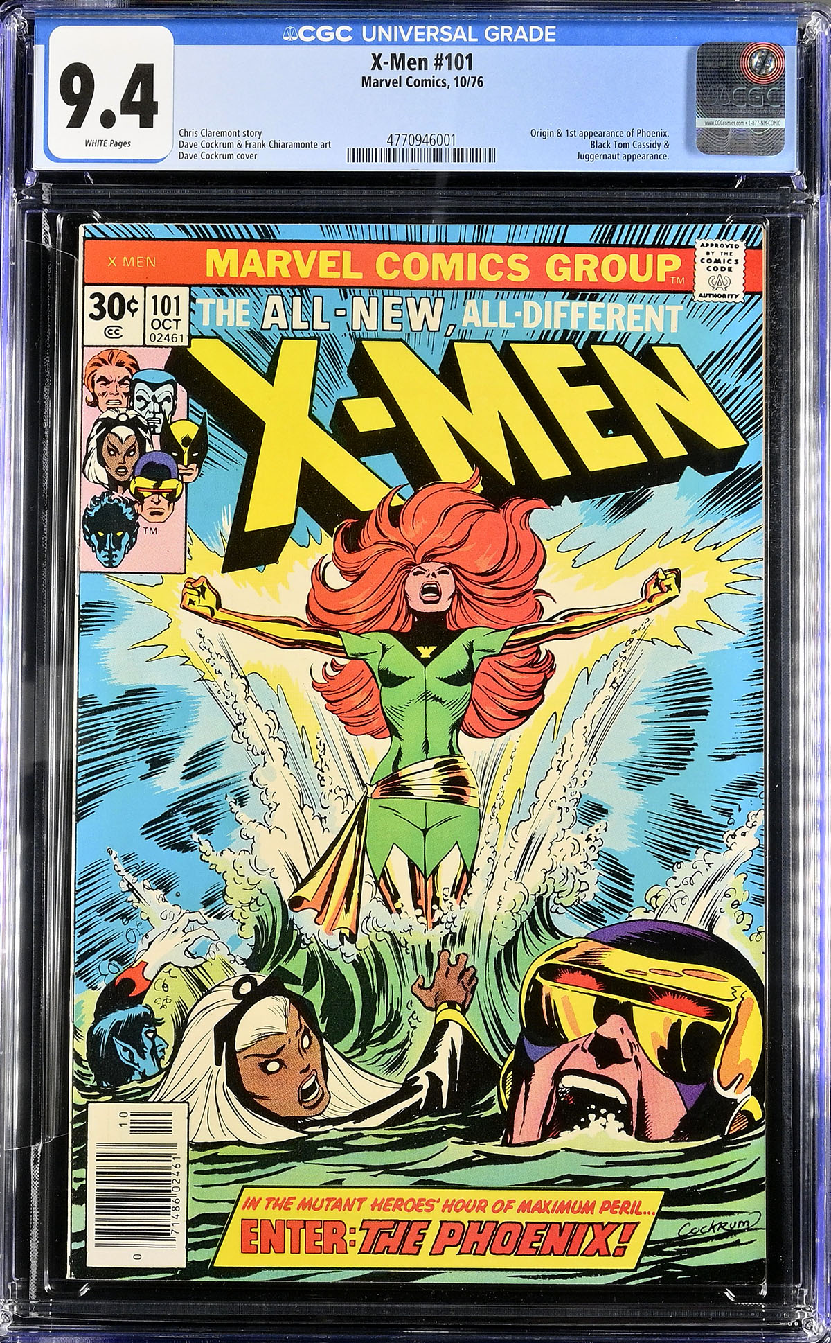 X-Men #101 CGC 9.4 w