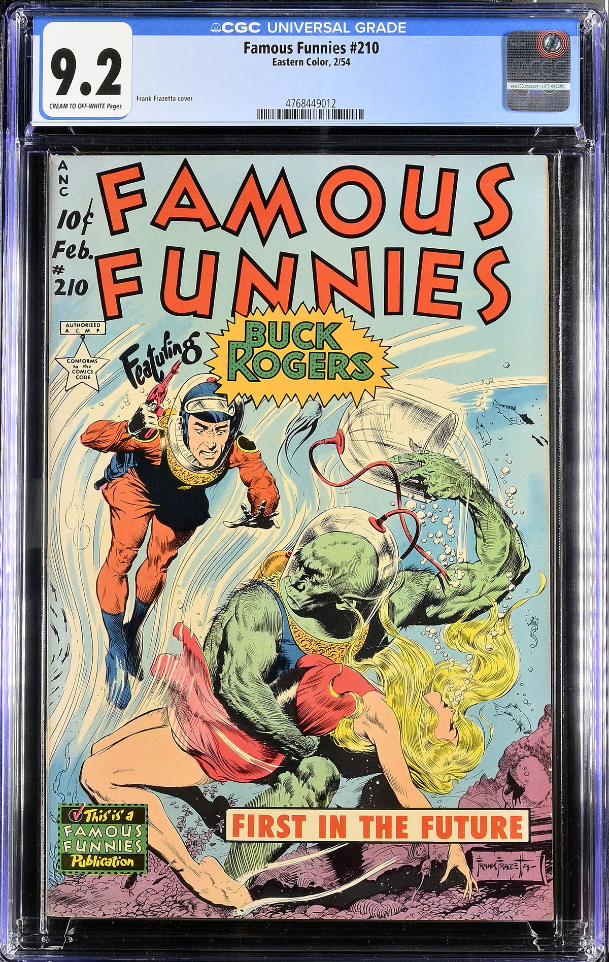 Famous Funnies #210 CGC 9.2 cr/ow