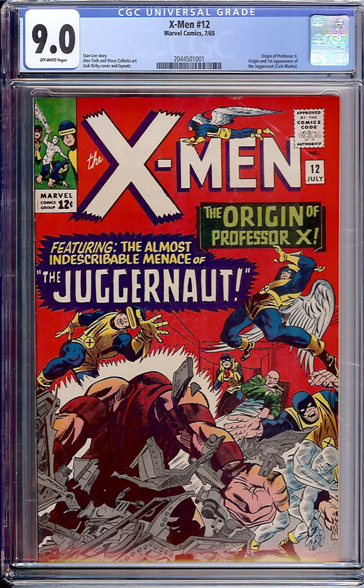 X-Men #12 CGC 9.0 ow