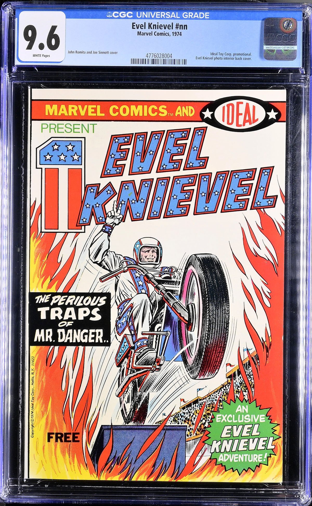Evel Knievel #1 CGC 9.6 w
